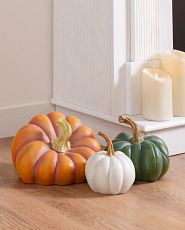 Heirloom pumpkins décor